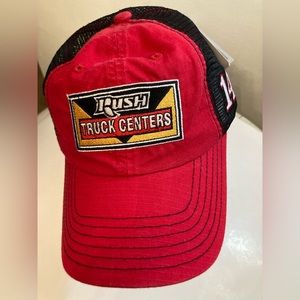 NWT Rush Truck Center 14# NASCAR Trucker mesh cap